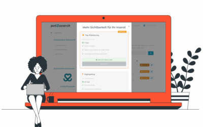 Webseiten und Webshops die verkaufen 7 Petsearch.ch – Tier-Vermittlungsplattform