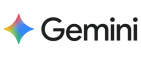 Google Gemini Logo - LLM, dessen KI-Inhalte mit KI-Icon deklariert werden