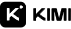 Kimi K3 Logo (Moonshot AI) - LLM, dessen KI-Inhalte mit KI-Icon deklariert werden