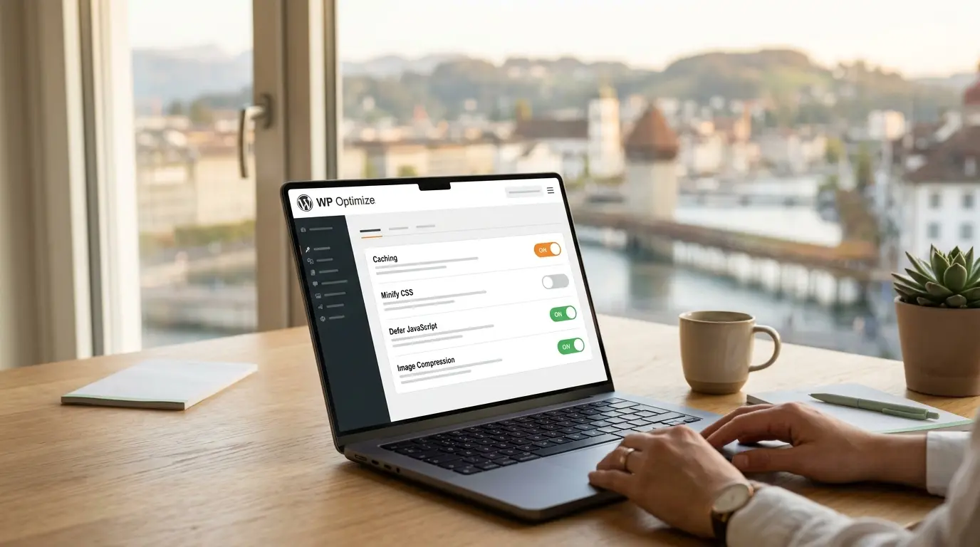 Blog 1 Webdesigner in Schweizer Buero optimiert Divi Performance Einstellungen